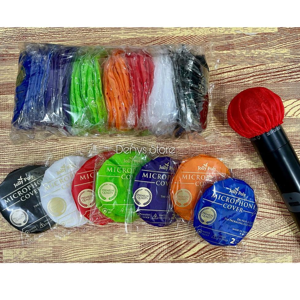 Terlaris.. COVER MIC 50PCS / SARUNG MIC / PEMBUNGKUS MIC / PELINDUNG MIC / TISU MIC TERMURAH 42