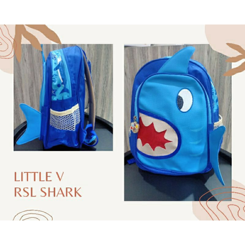 tas ransel anak cowok,origina official Little v buat PG / TK.tas anak sekolah Little v model 44282 u