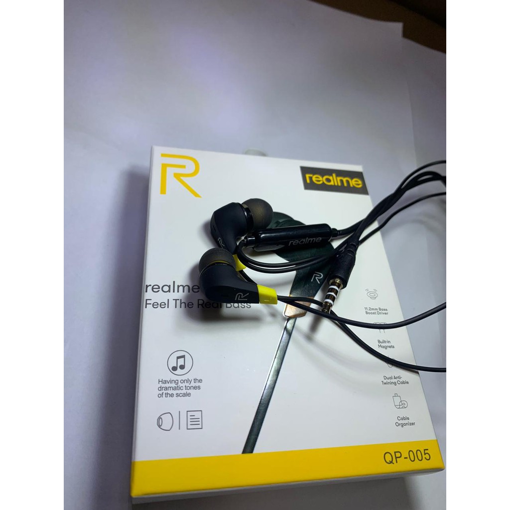 earphone handsfree purebass realme buds RMA101 / MA11 / R32 / QP-005 / AT-038 / RMA103 / R30 / R88 / R35