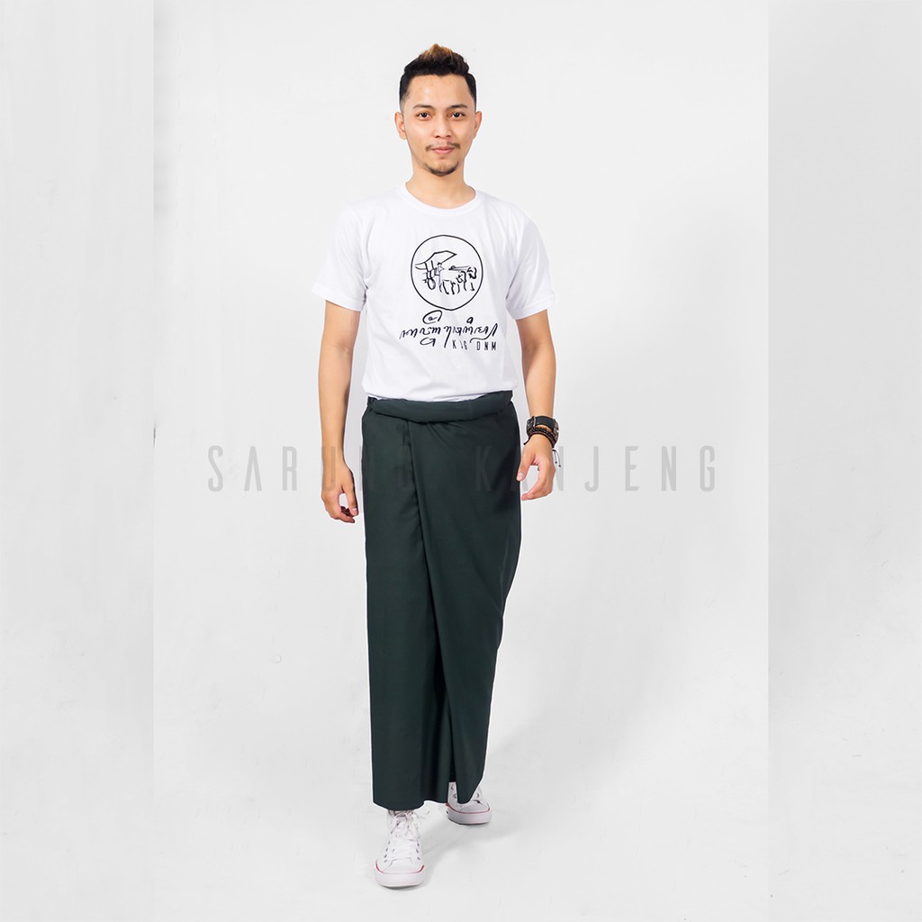 SARUNG KANJENG| SARUNG PURE SERIES |SARUNG HITAM ORIGINAL