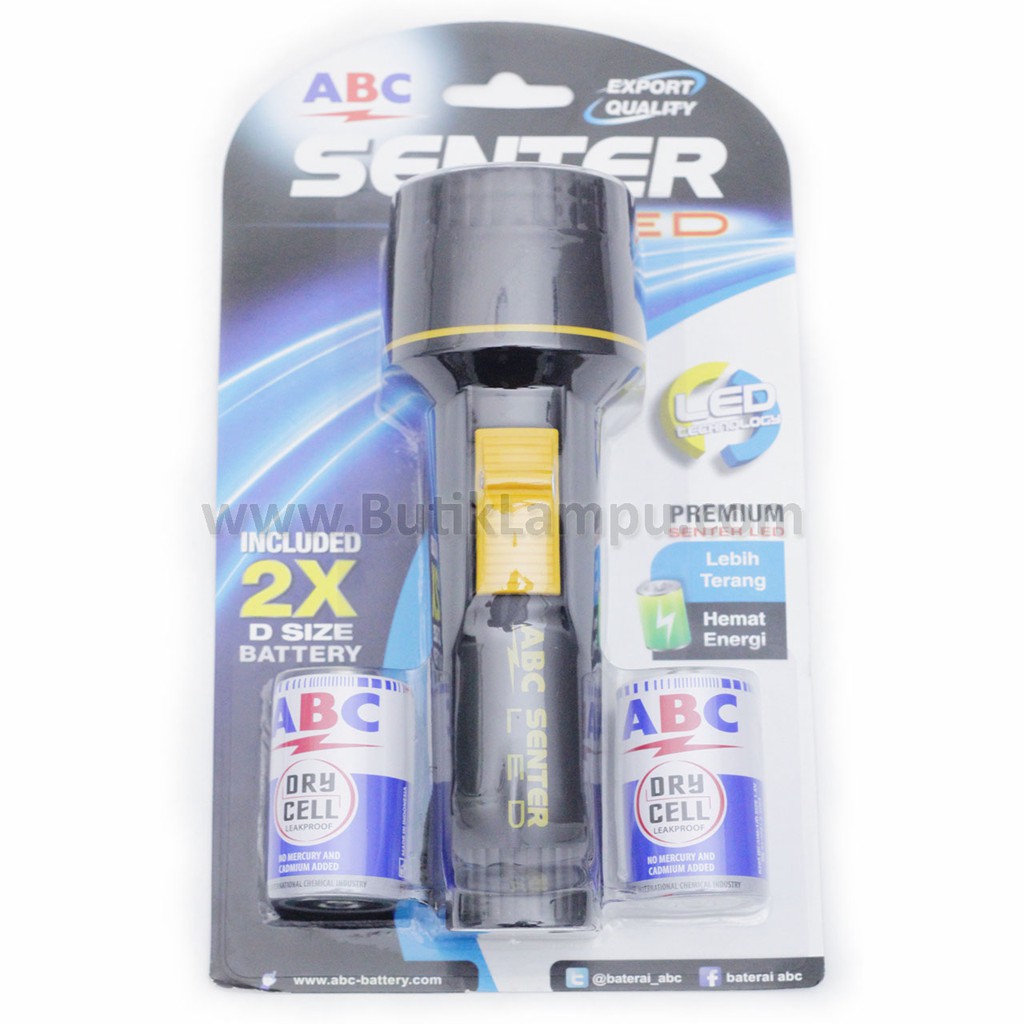 Lampu Senter LED ABC Besar