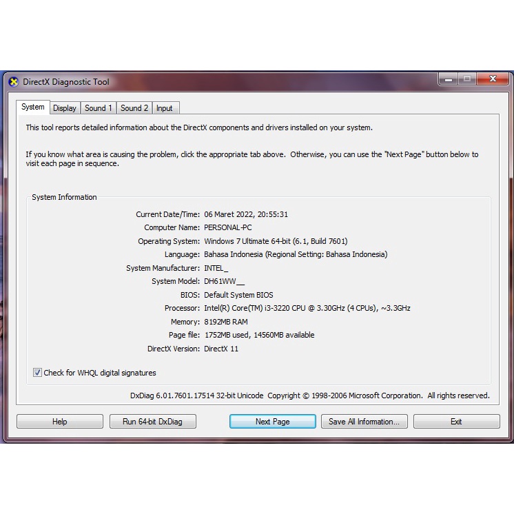 Paket Komputer lengkap