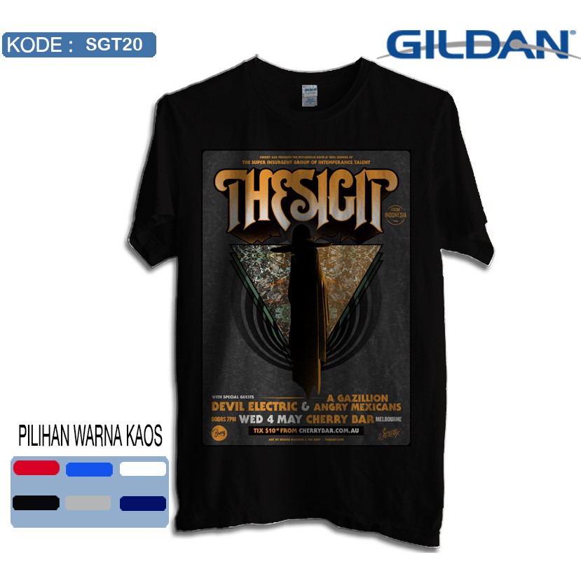 Kaos the sigit band original gildan softstyle sgt20
