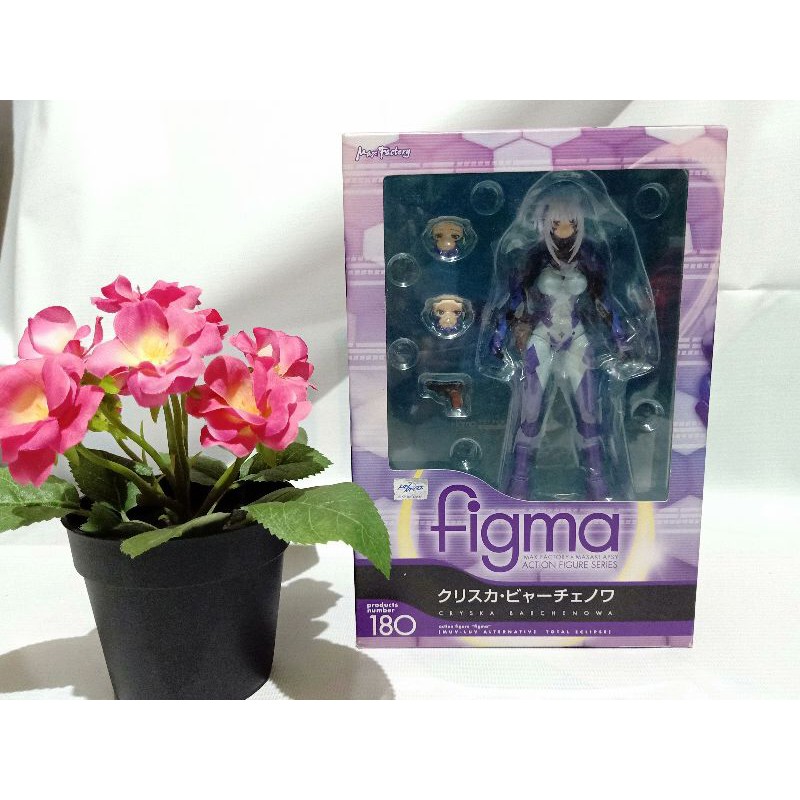 Action Figure Figma Cryska Barchebowa - Muv Luv Alternative Total Eclipse | Figma 180 | Original