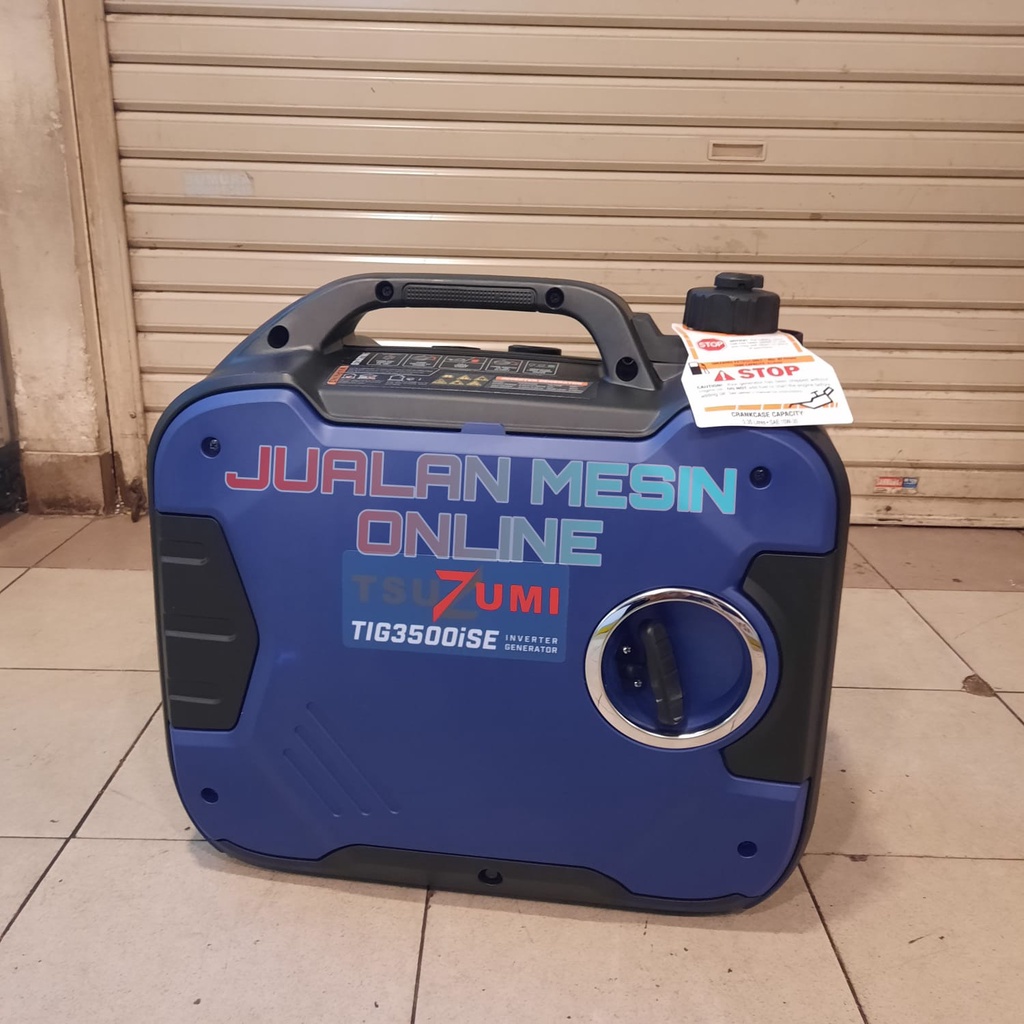 Genset Super Silent Inverter 3000 watt Tsuzumi TIG3500iSE