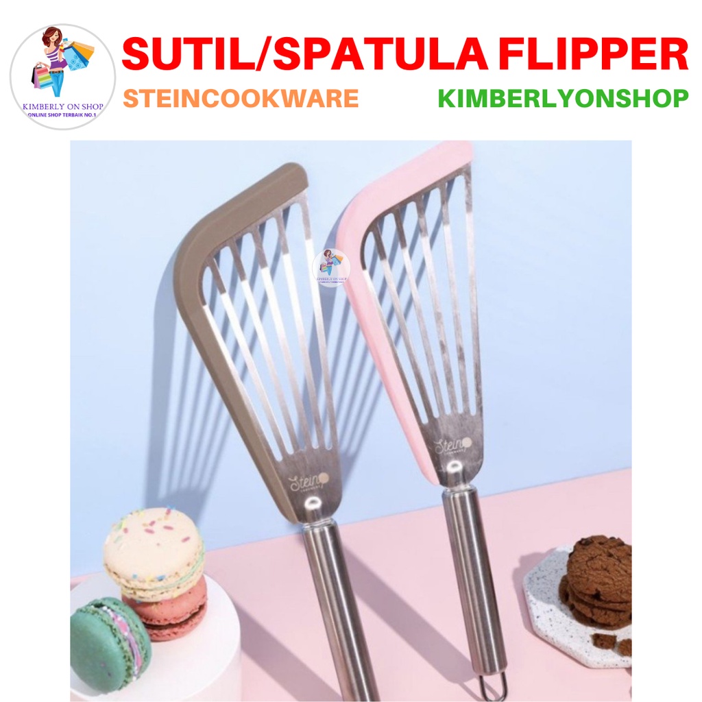 Sutil Spatula Pembalik Flipper Stainless Steel Steincookware