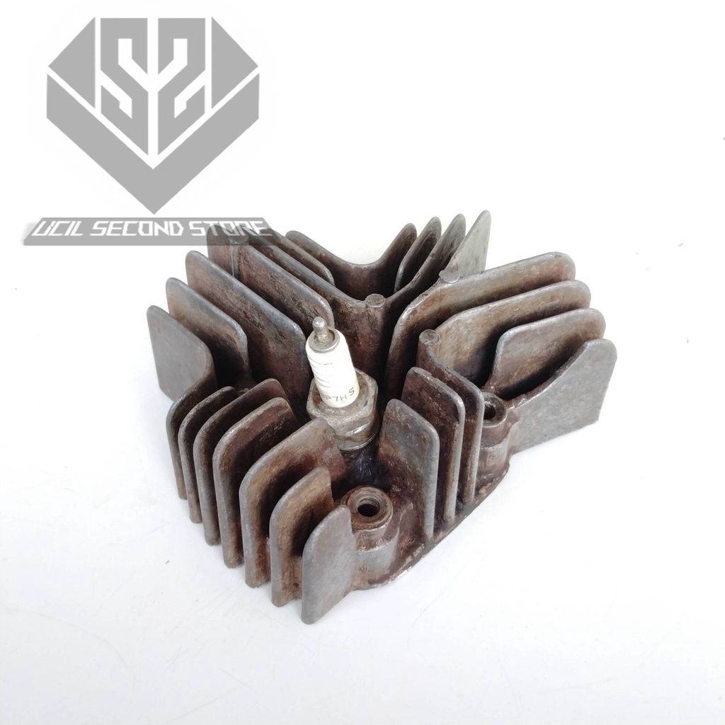 CYLINDER HEAD SUZUKI FR70 JAMBUL ORIGINAL DEKSEL SUZUKI FR 70 JAMBUL SEKEN ASLI ORIGINAL