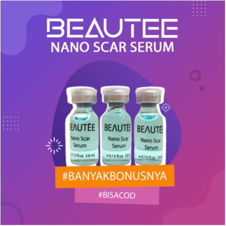 [BISA COD] Beautee Nano Scar Serum ORIGINAL Nano Vita Oil