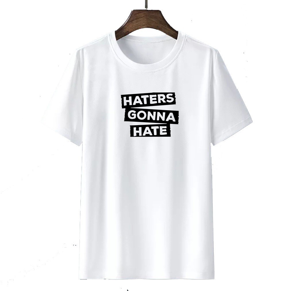 Tshirt Baju Kaos Distro Haters / Kaos Distro Pria Wanita