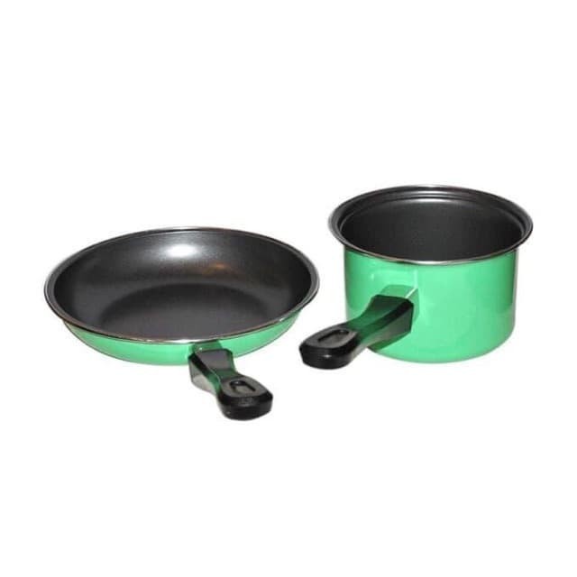 BELLA - PASTELA FRYPAN 20CM SET MILKPAN 14CM PANCI DAPUR SET