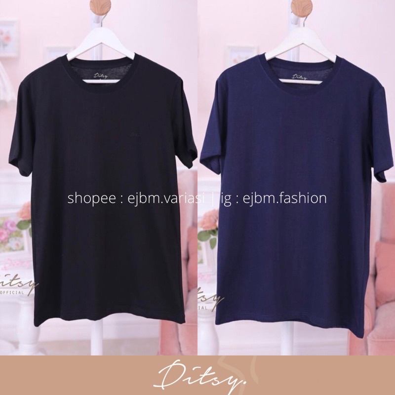 TEES DITSY | TEES NAVY JUMBO TEES BLACK JUMBO BY DITSY OFFICIAL