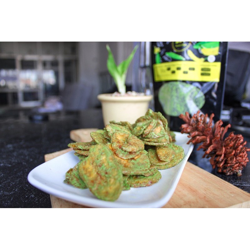 

Keripik Pisang Lumer Lumajang Greentea - Green Lava Tea SipBanChips