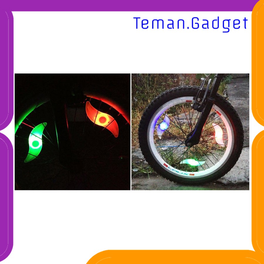 TG-IB231 DACHELUN LAMPU BAN SEPEDA COLORFUL LED BICYCLE WHEEL LIGHT 1PCS DC-889