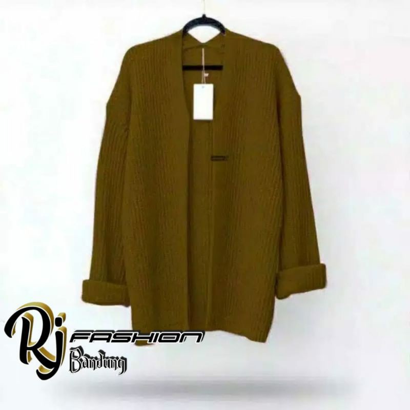 RJ FASHIONSTORE  'CARDIGAN BRESCA  'BAJU RAJUT WANITA