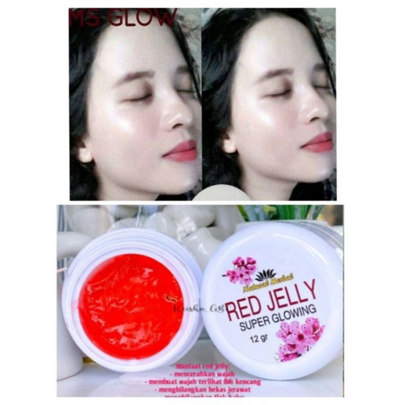 RED JELLY SUPER GLOWING ORIGINAL