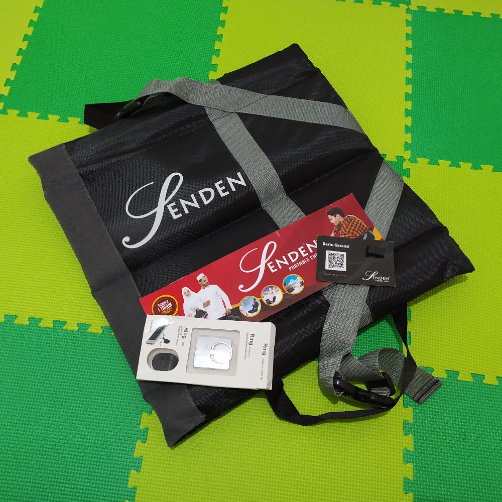 Kursi Lipat Senderan Lesehan Senden B.05 Itikaf Kajian Haji Umroh Camping Bergaransi 1 Tahun