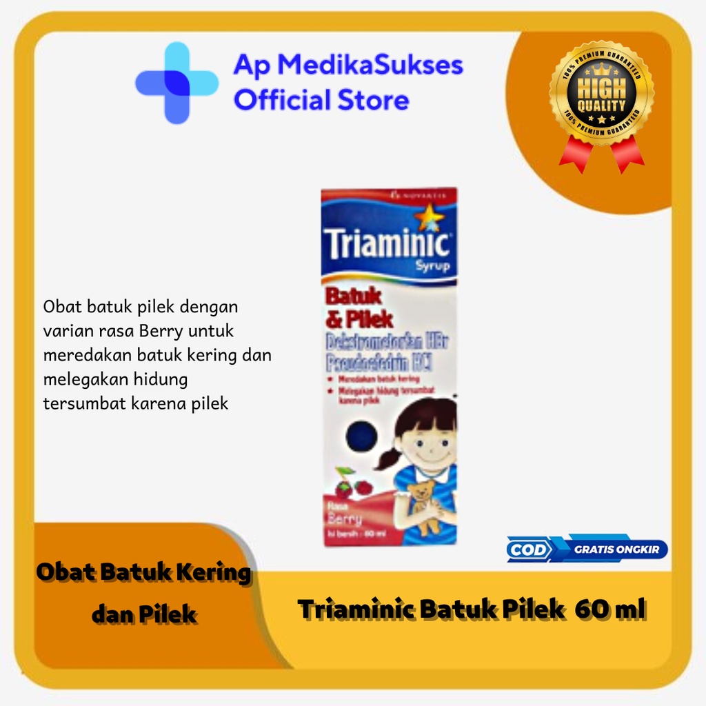 Triaminic Obat Batuk Dan pilek Anak