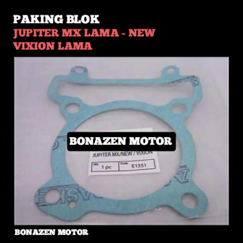Paking Blok Jupiter MX Lama - New - Vixion / Boring / Asta