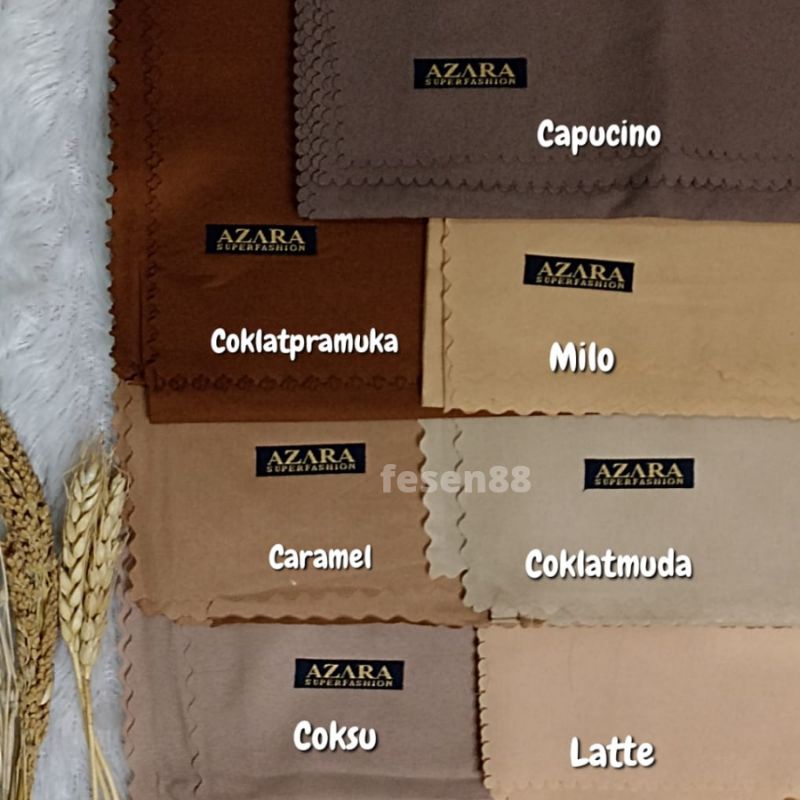 Hjjab Segiempat Voal Azara Oscara Laser Cut