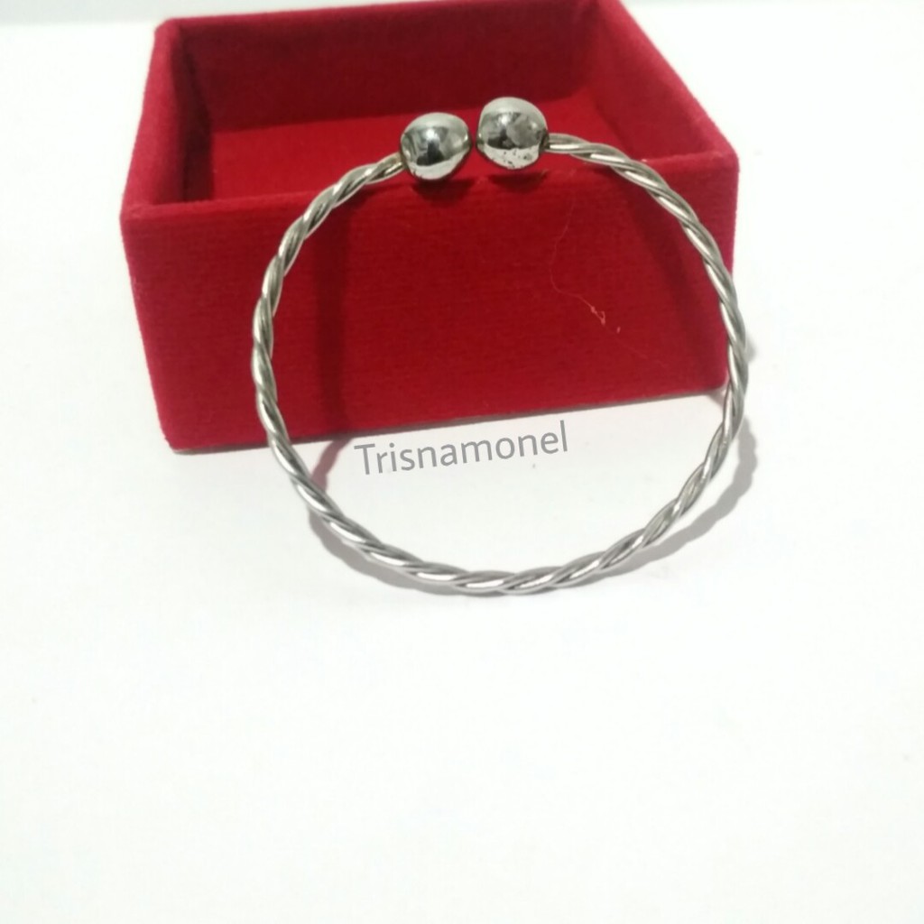 GELANG MONEL ORIGINAL ANAK DAN DEWASA MOTIF ULIR