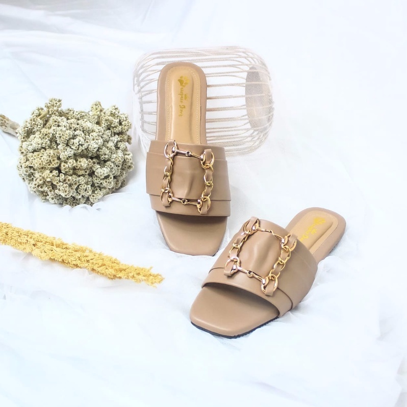 SEPATU BIG SIZE JUMBO WANITA KINAN MOCCA