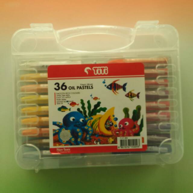 

Crayon TITI isi 36 non toxic oil pastels