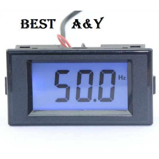 AC Frequency Hertz Meter Pengukur Frekuensi Hz Meter Digital