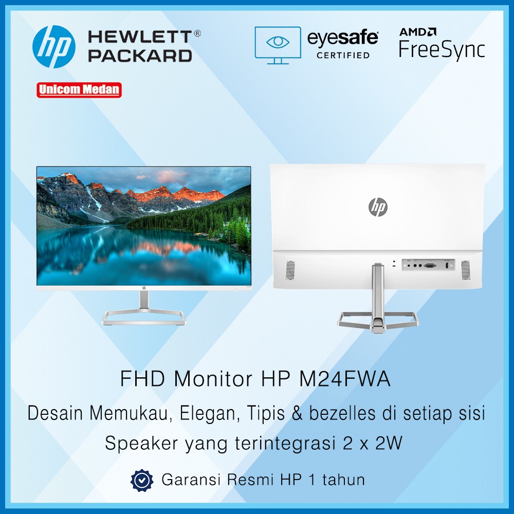 Monitor HP M24FWA FHD IPS 75Hz With Speaker