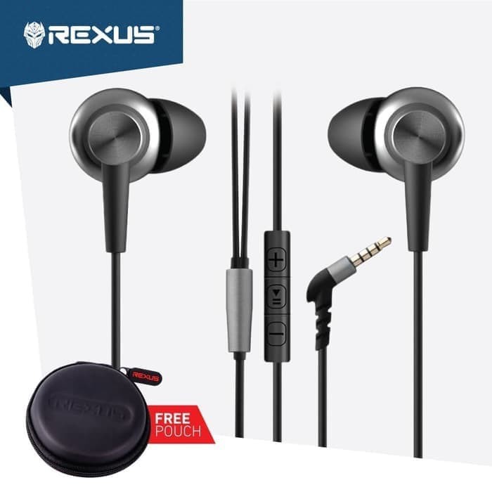 Rexus Earhook EP2 with Mic ✓ Earphone Rexus