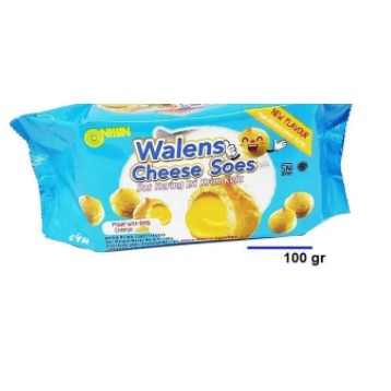 

Nissin Walens Cheese Soes Kering Mini Isi Krim Keju 100gr