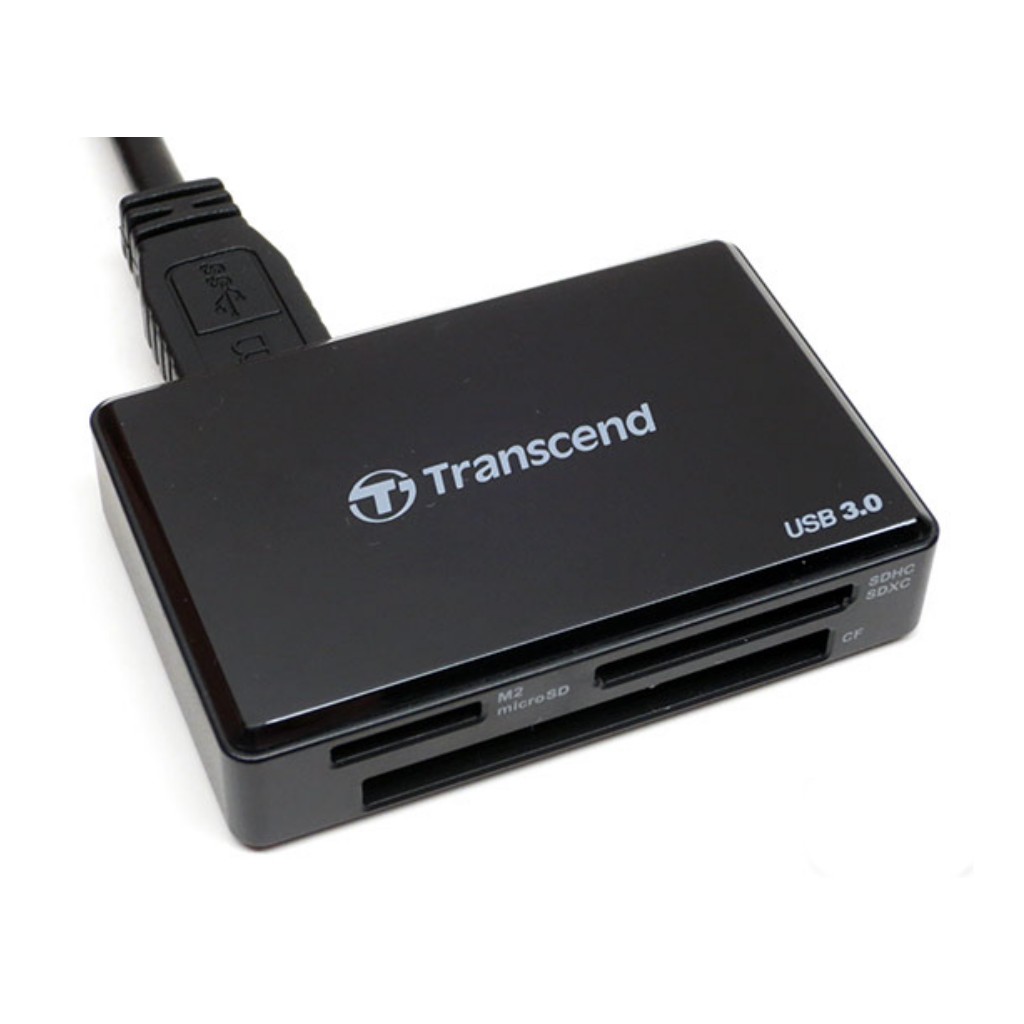 Card Reader Transcend RDF-8 USB3.0 for MicroSD / SDHC / Compact Flash