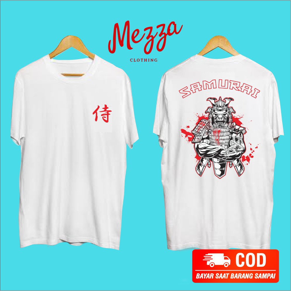 KAOS DISTRO/KAOS SAMURAI/KAOS JEPANG/BAJU SAMURAI JEPANG/ATASAN/PAKAIAN PRIA/KAOS PRIA/BAJU