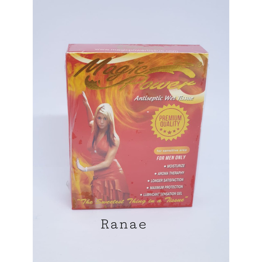 Tissue Magic Power Crimson Desire 1 Kotak Isi 6 Sachet