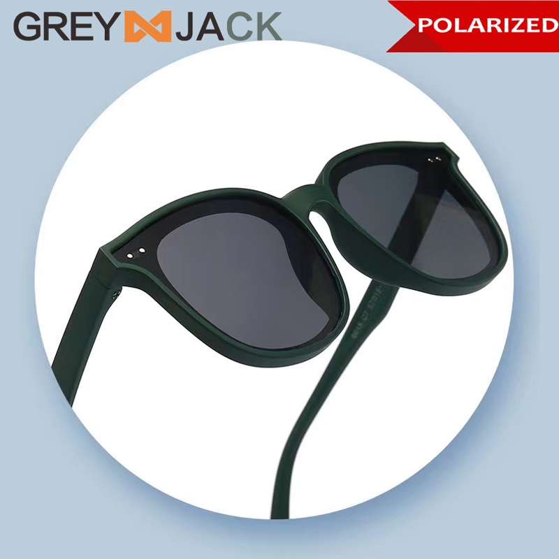 Grey Jack Kacamata Anak Sunglasses Hitam Anti Uv Korean Style TR90 Ringan Fashion Anak Laki-laki dan Perempuan 0015 0014-4