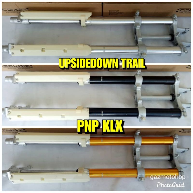 Shock Depan USD KLX Skok Dpn Up Side Down yz 85 pnp KLX150 Dtracker