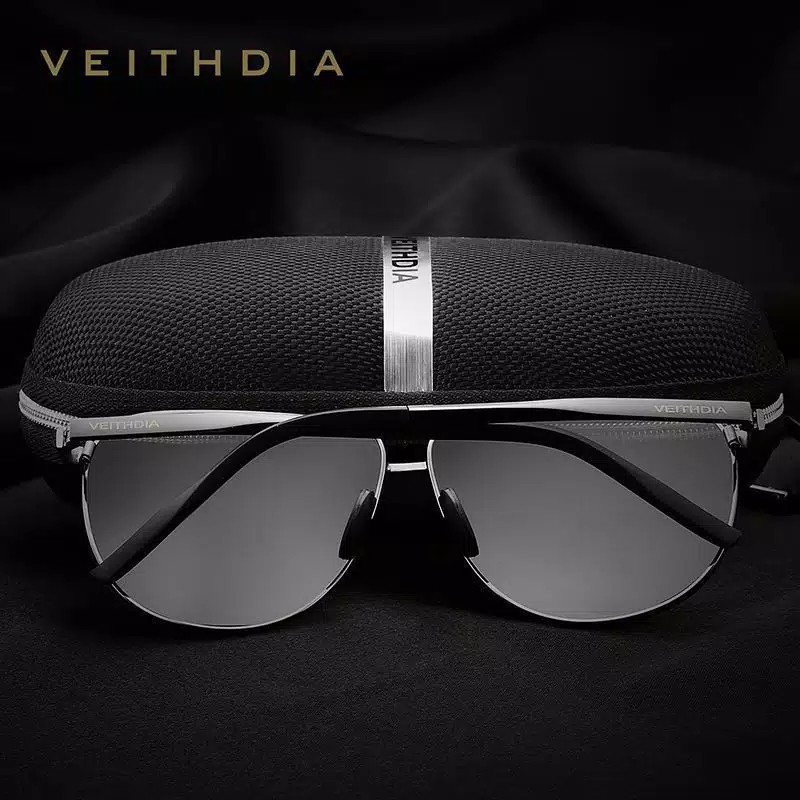 COD VEITHDIA Kacamata Pria Polarized Anti UV400 Elegan