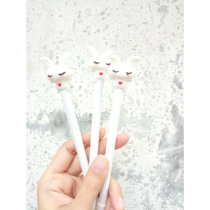 

Cute Momo-chan White Bunny Pen Pulpen Kelinci Cardcaptor Sakura Lucu
