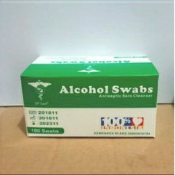 Alcohol swabs 70% / Alkohol swabs 70% Gp care / Alkohol swab