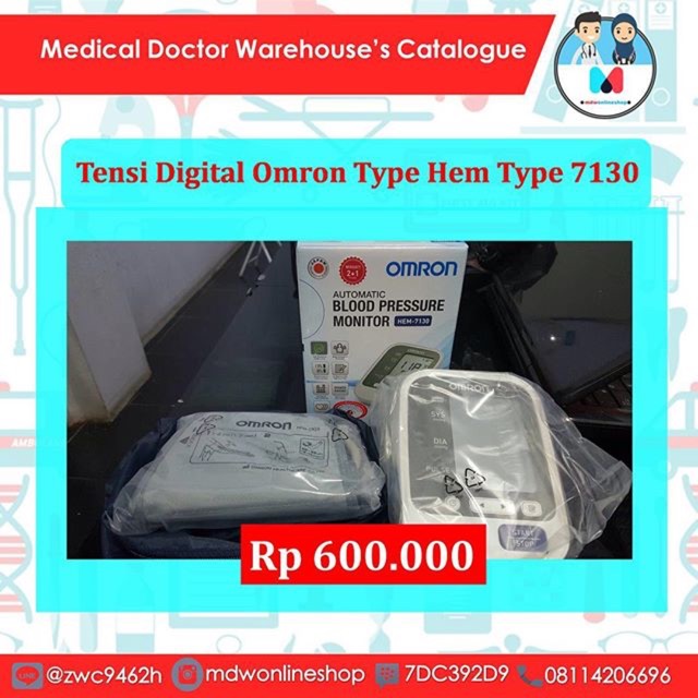 Tensi Digital Omron Type 7130