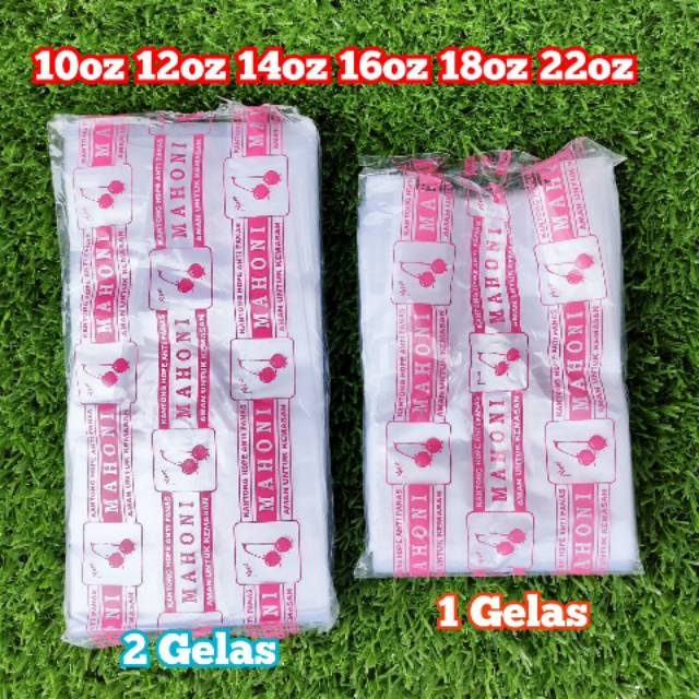 

Plastik Gelas 1 &2 Gelas / Plastik kresek tentengan gelas