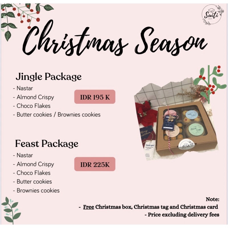 

Christmas Hampers Kado/Bingkisan/Hantaran/Gift natal