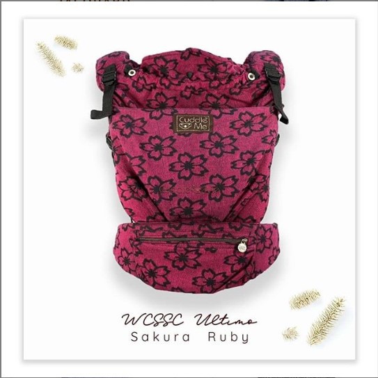 CuddleMe Baby WCSSC Ultimo Jacquard Carrier Gendongan Bayi Hipseat