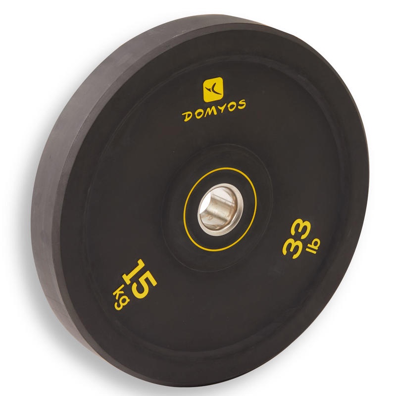 DOMYOS - WEIGHT PLATE BESI KIT 15KG 50 MM / PLATE / WEIGHT PLATE