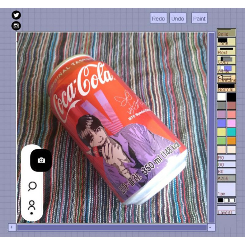 BTS X Coca Cola Taehyung Ver