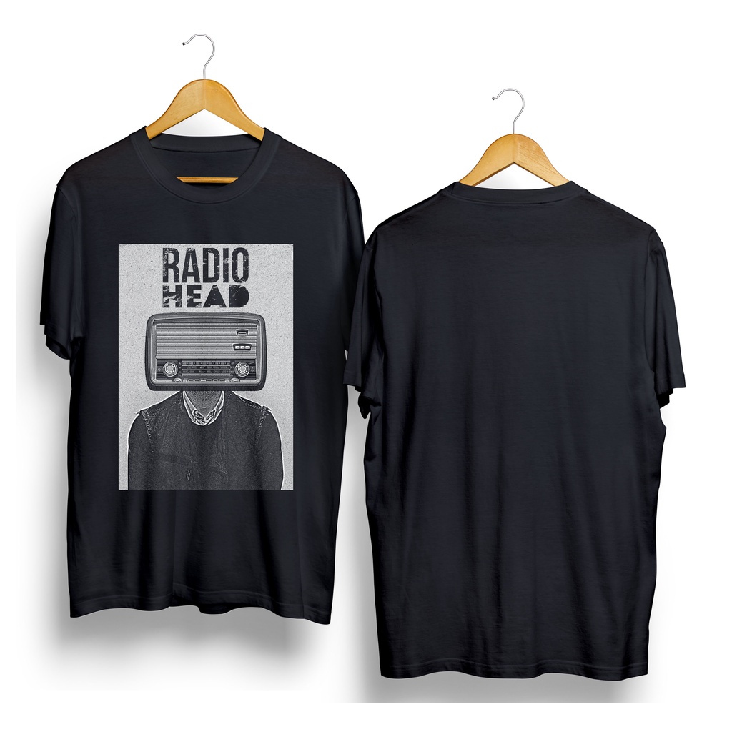 KAOS PRIA RADIOHEAD - KAOS RADIOHEAD ORIGINAL DISTRO - KAOS MUSIC - KAOS DISTRO