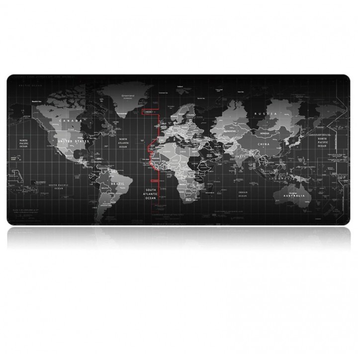 Anti Slip Extra Large Gaming Mouse Pad Old World Map