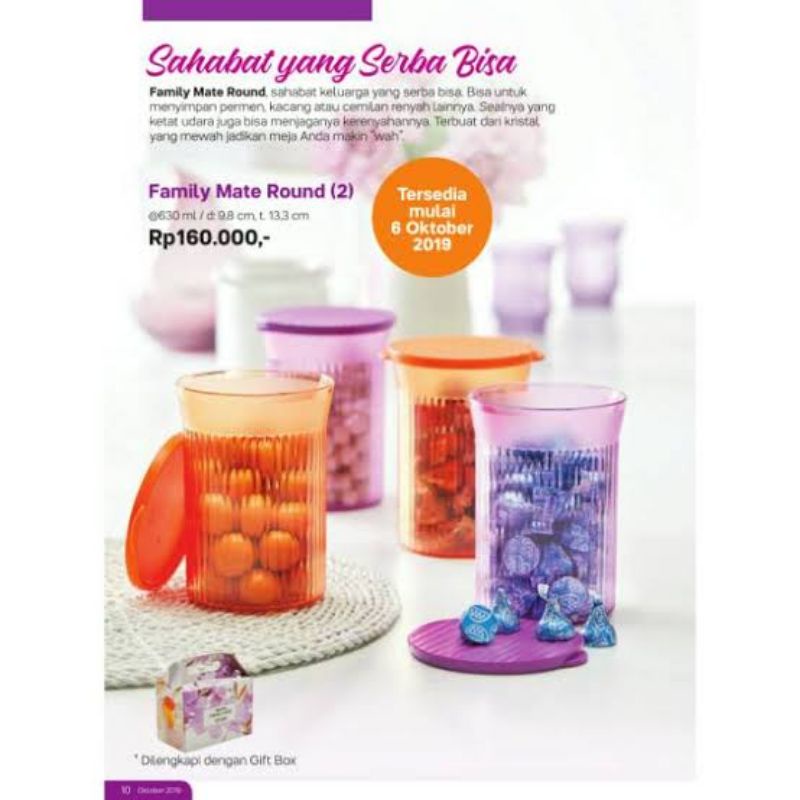Tupperware family mate round (2)
