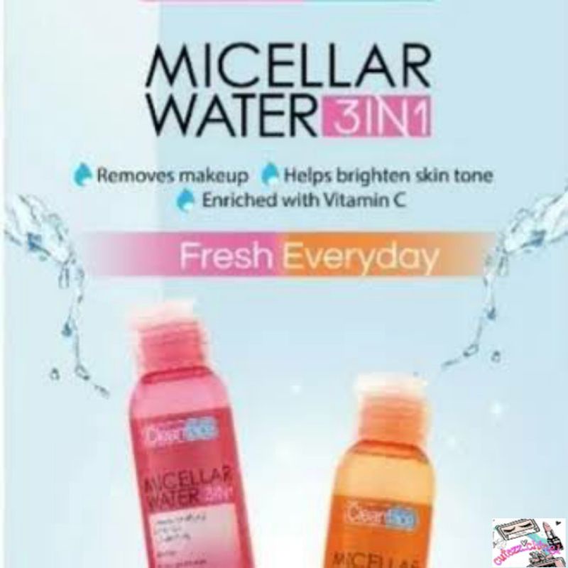 ☃️Cutezz_Ching1☃️Purbasari Micellar Water 3In1 - Pembersih Wajah