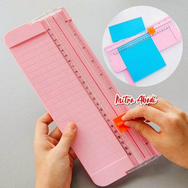 

YEN Alat Pemotong - Potong Kertas A4 / A4 Paper Trimmer Cutter Portable
