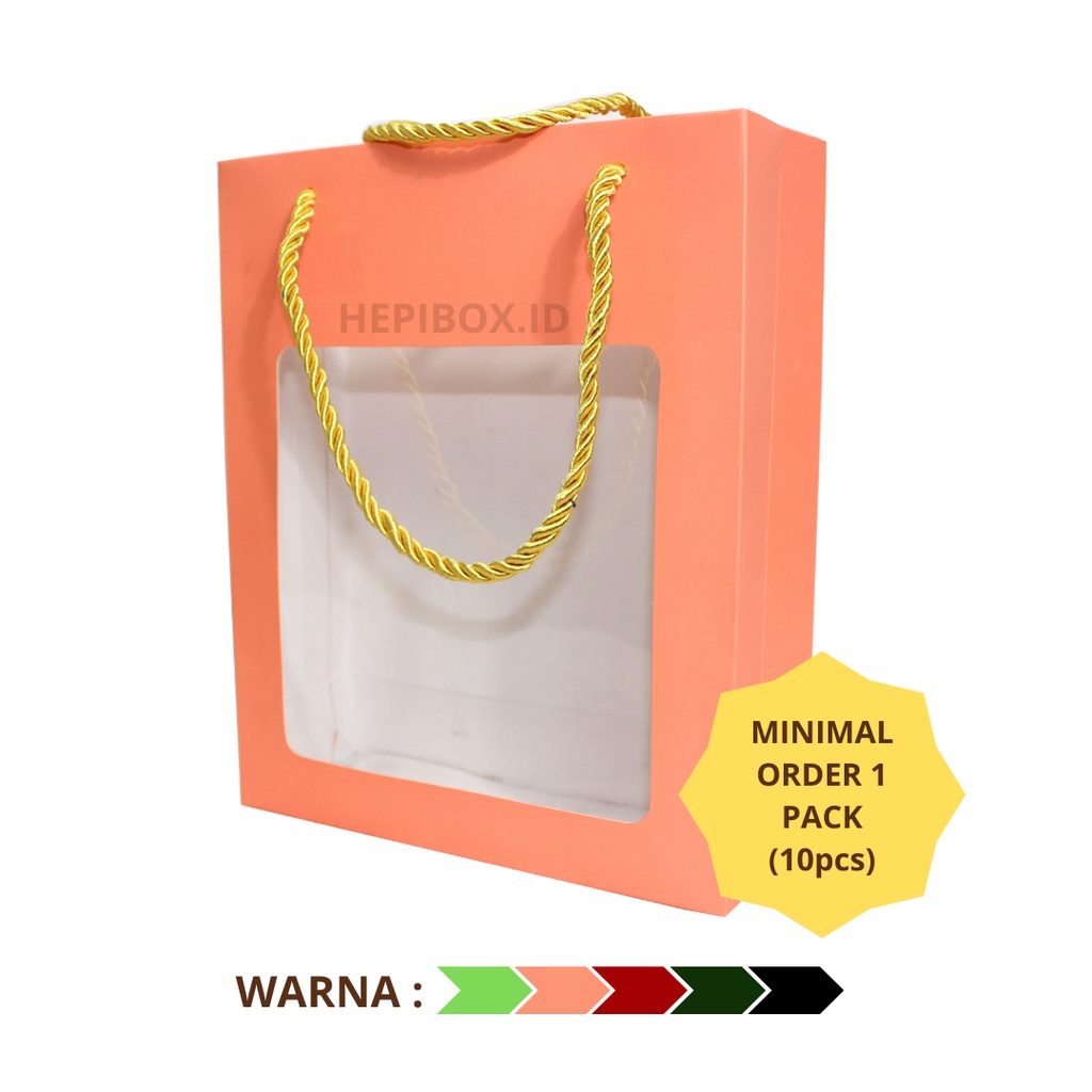 

Paper Bag Polos / Paper bag Tebal / Tas Kado Souvenir / Tas Hampers / Tas Kado | JB02